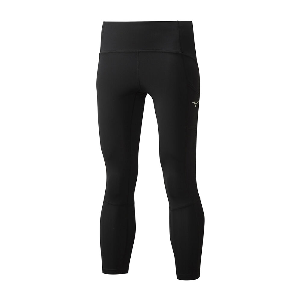 Mizuno Core ¾ Női Leggings Fekete UKC432057